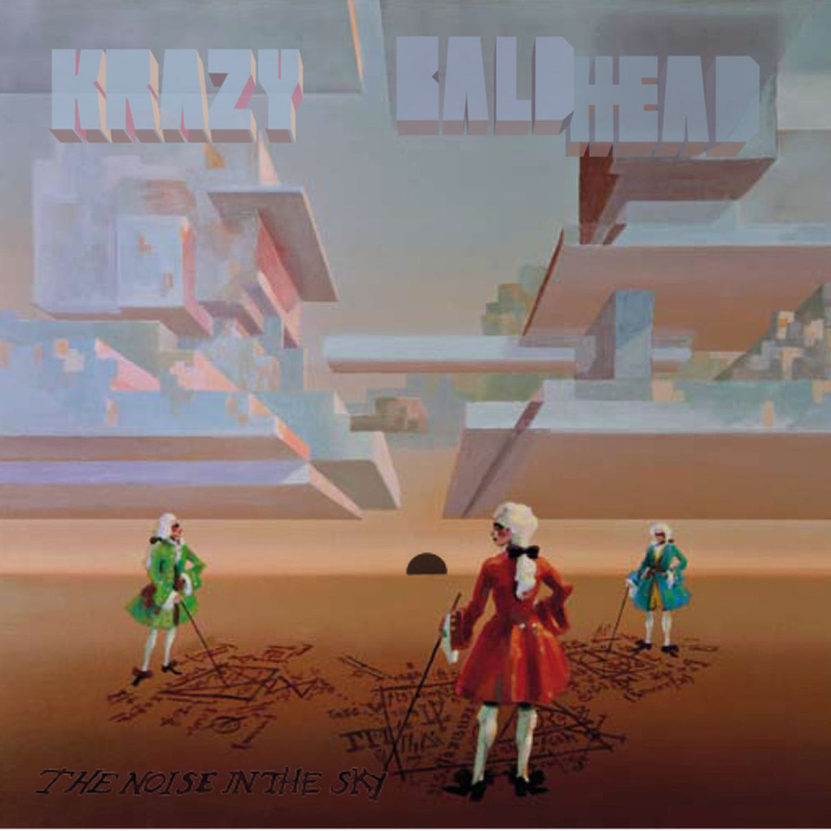 Krazy Baldhead – The Noise In The Sky vinyl cover
