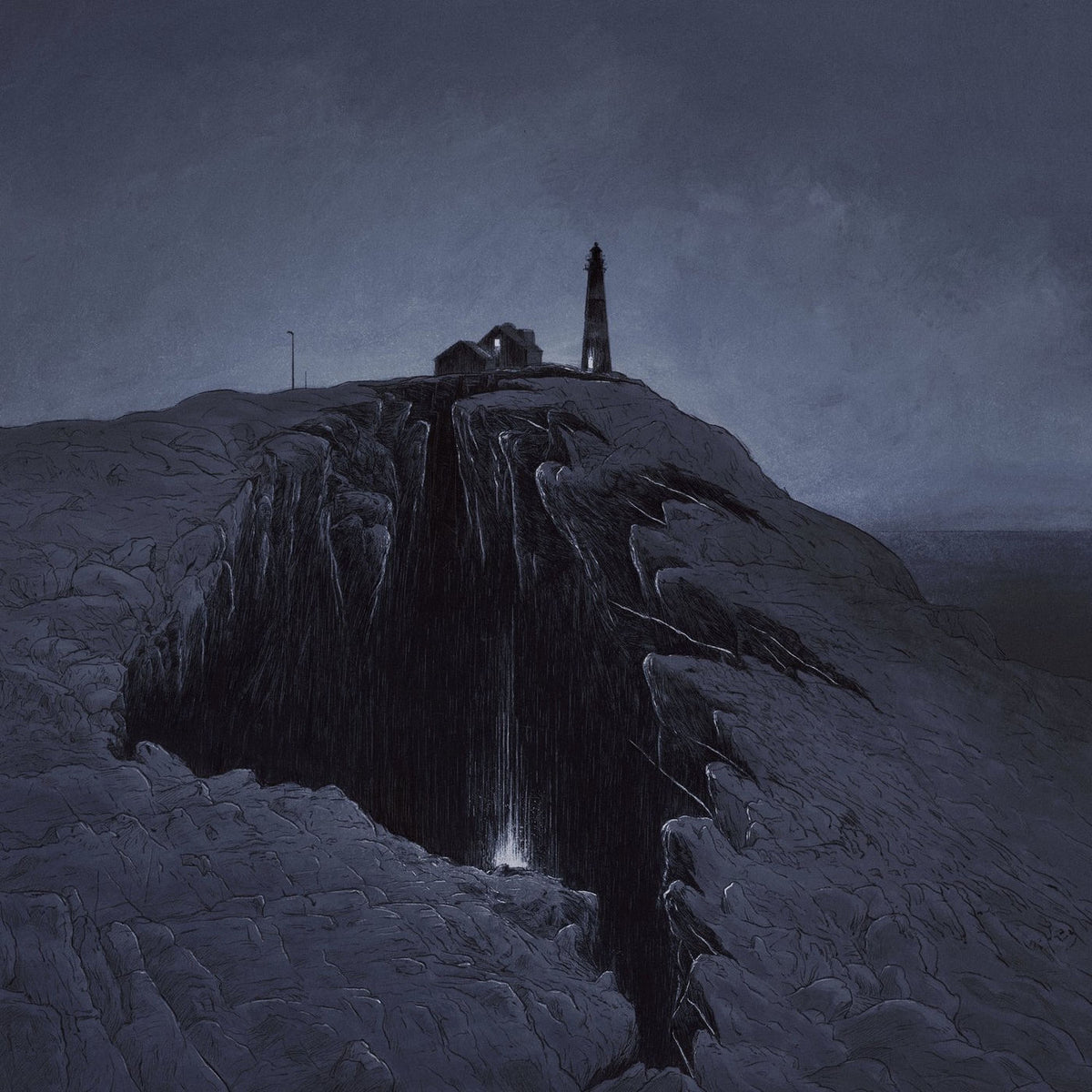 Black Wing – No Moon (2LP) vinyl record cover