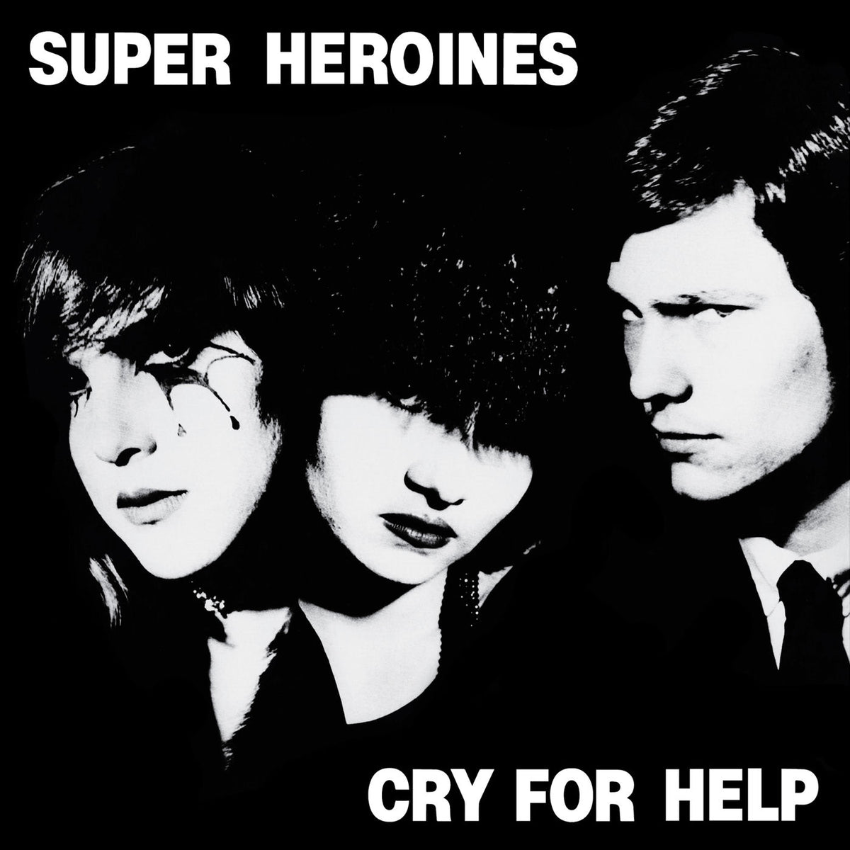 Super Heroines – Cry For Help vinyl record cover
