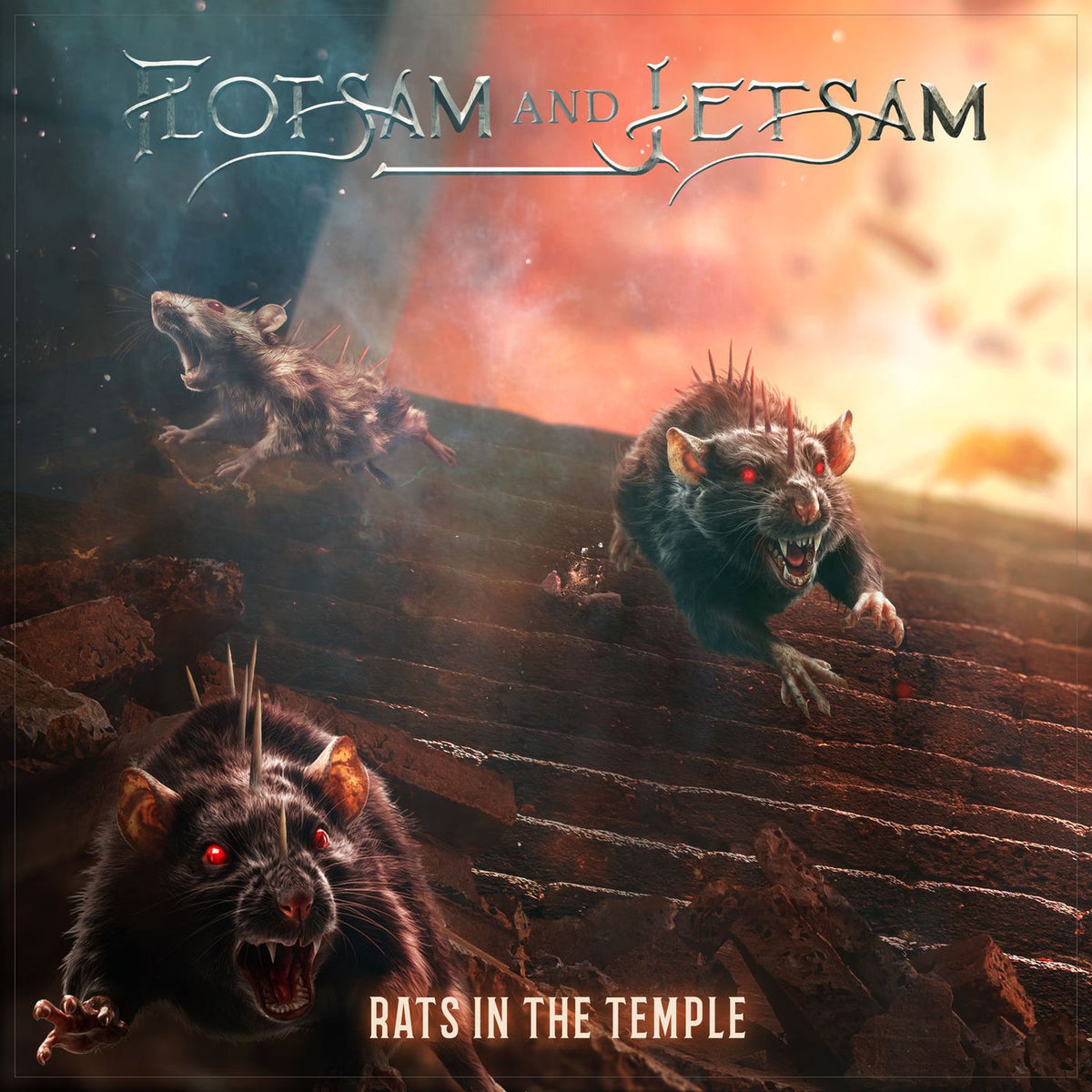 Flotsam and Jetsam – Rats in the Temple vinyl record cover