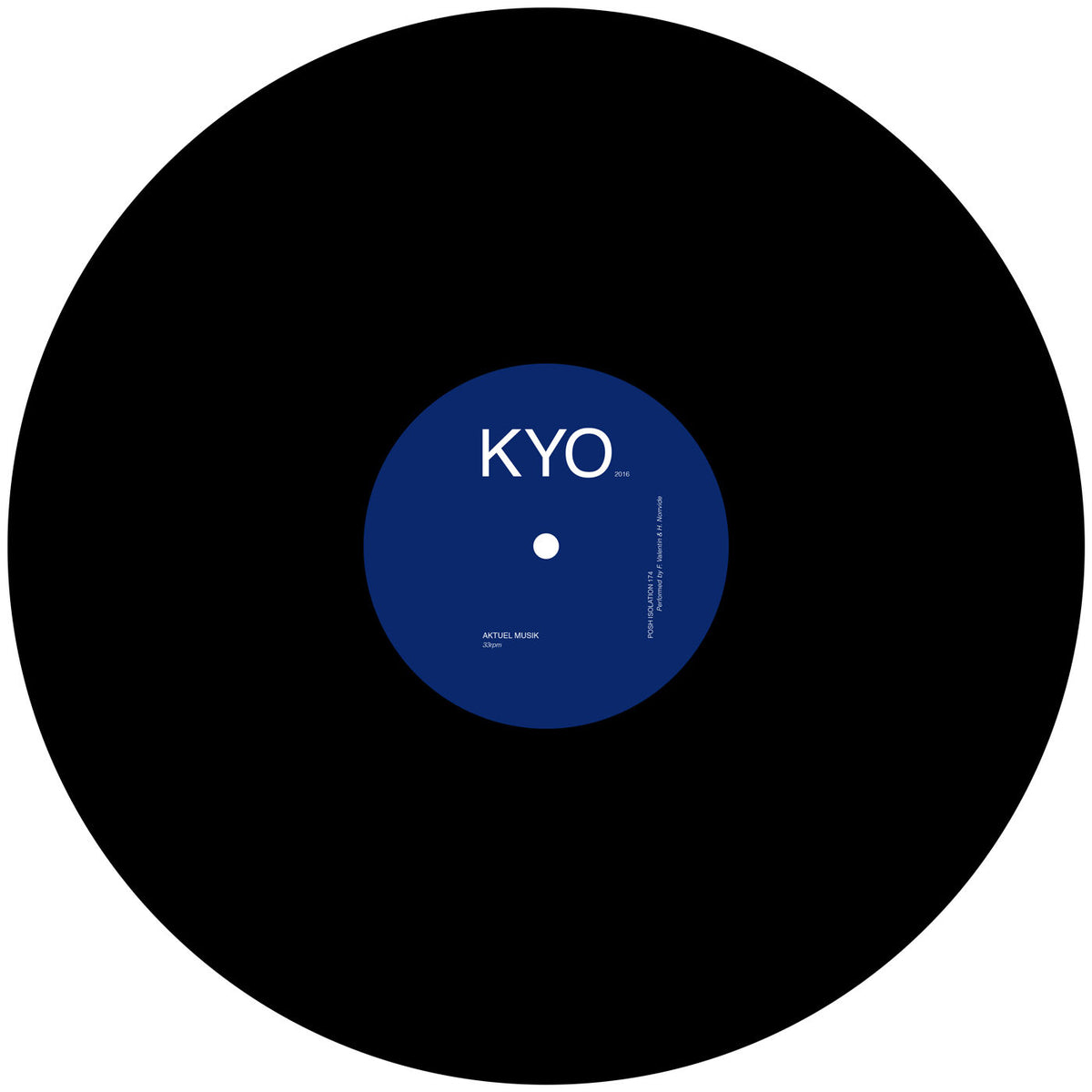 Kyo – Aktuel Musik vinyl record cover