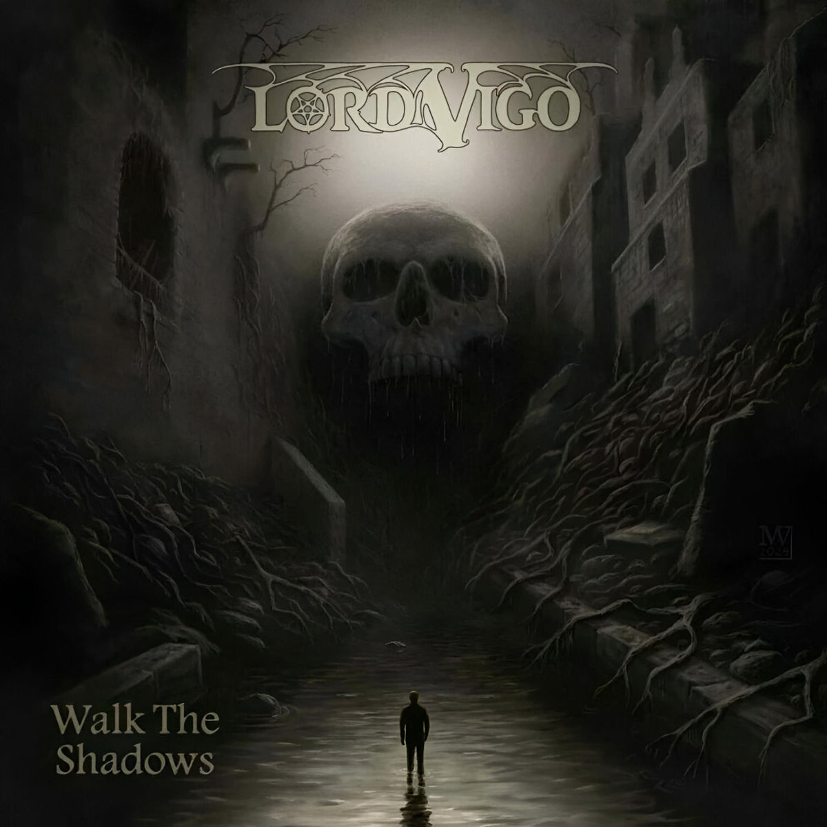 Lord Vigo – Walk the Shadows (Coloured Vinyl) vinyl record cover