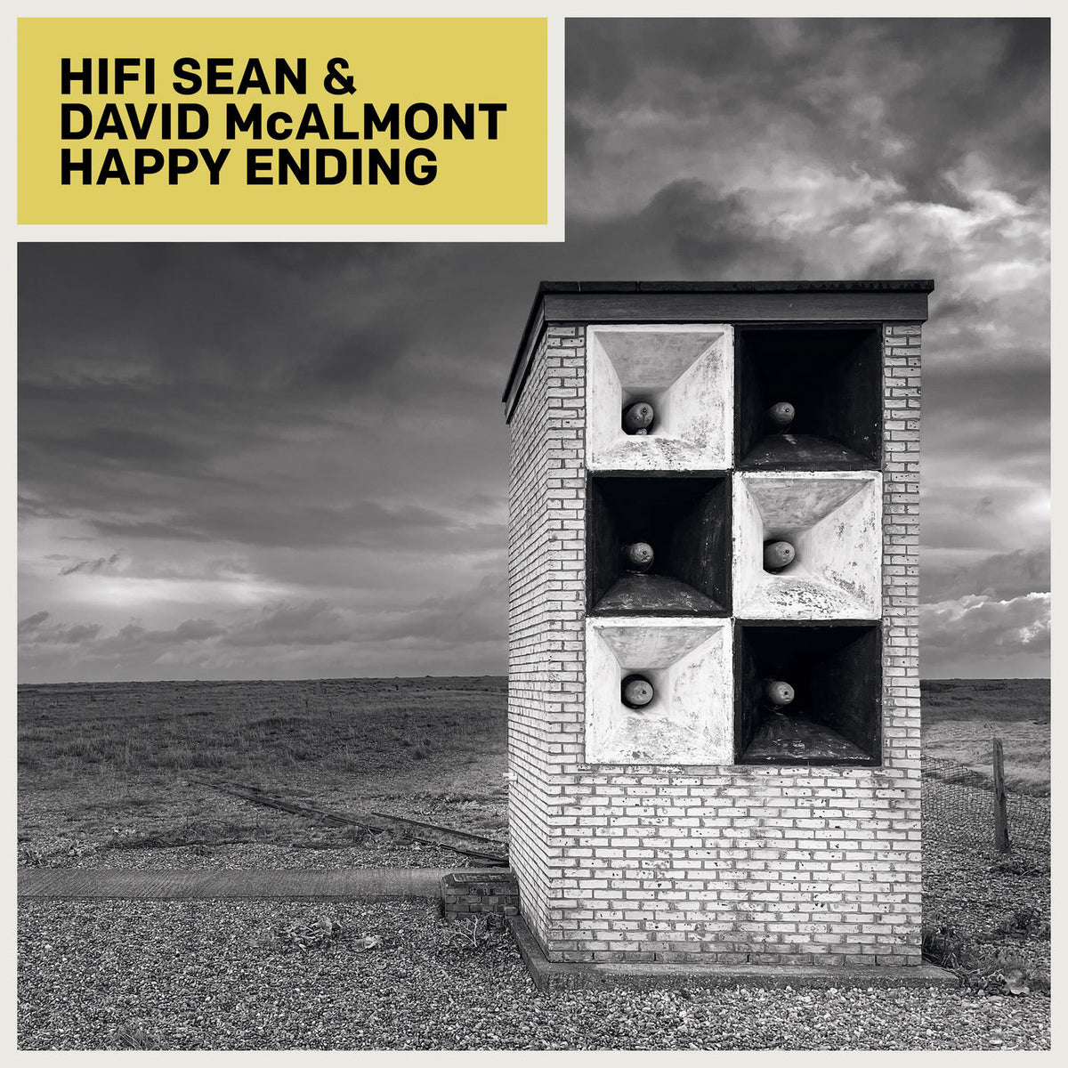 Hifi Sean & David McAlmont – Happy Ending vinyl record cover