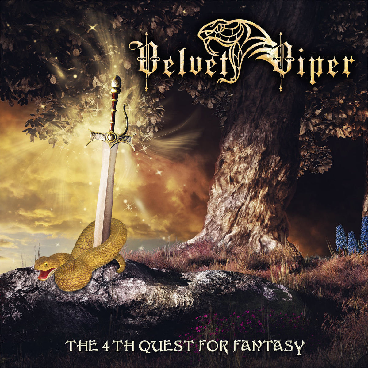 Velvet Viper – The 4th Quest For Fantasy (Remastered 2022) vinyl cover