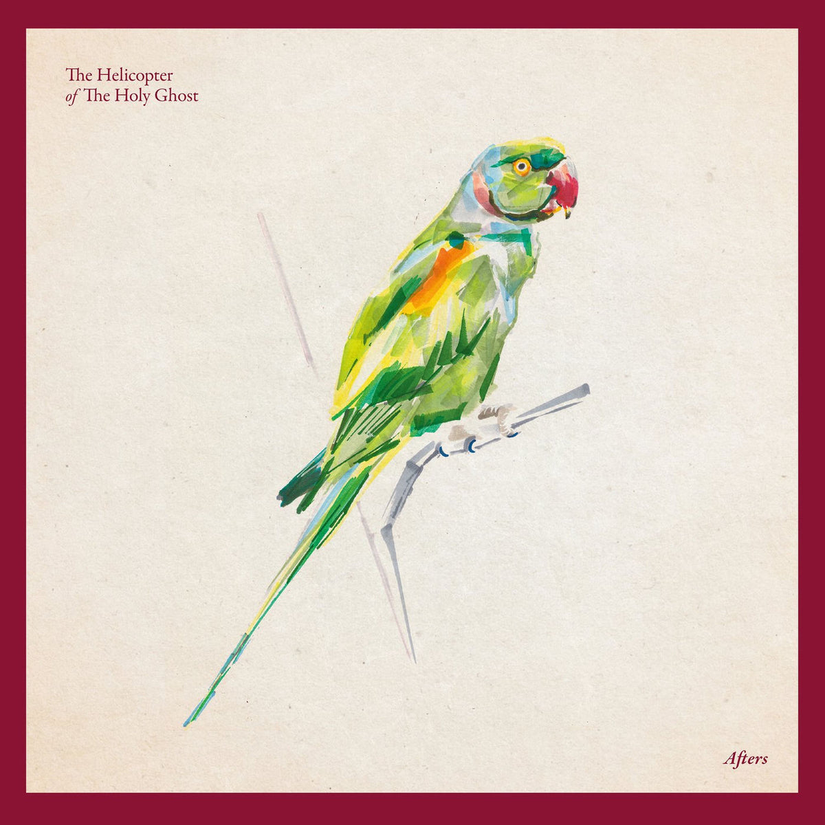 The Helicopter of the Holy Ghost – Afters vinyl record cover