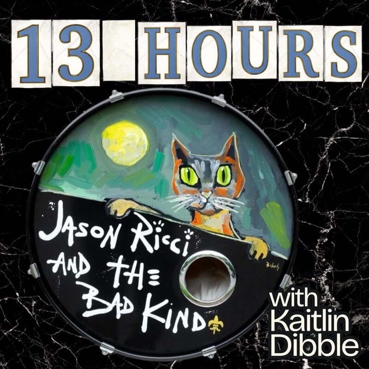 Jason Ricci and the Bad Kind – 13 Hours vinyl record cover