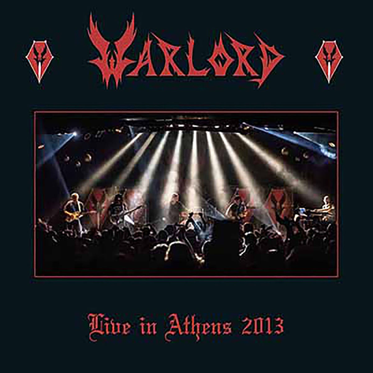 Warlord – Live in Athens vinyl record cover