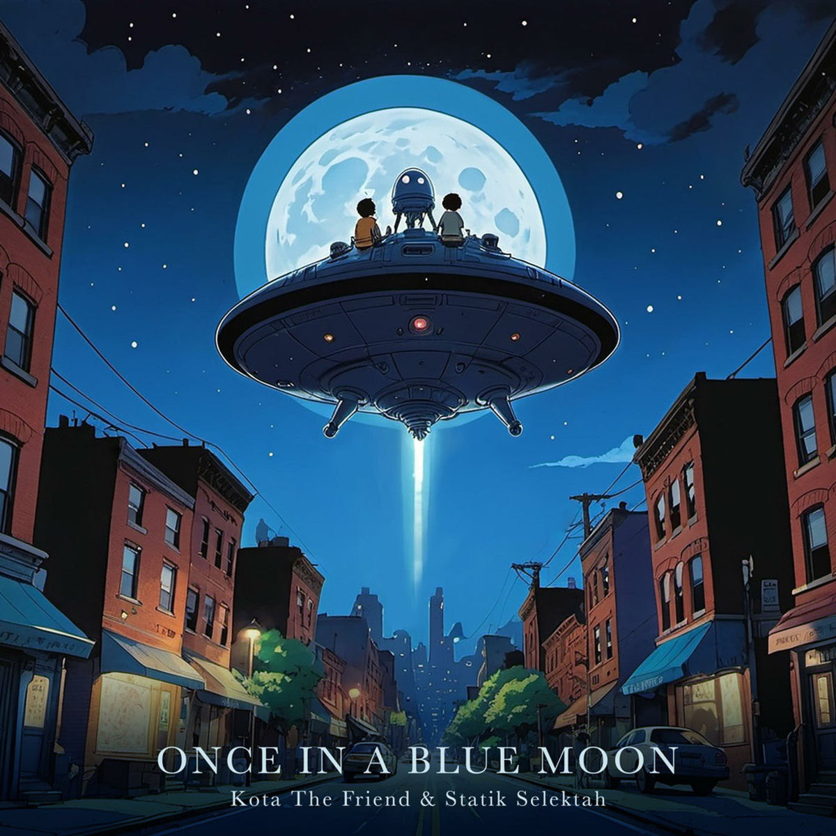 Kota the Friend – Once In A Blue Moon vinyl cover