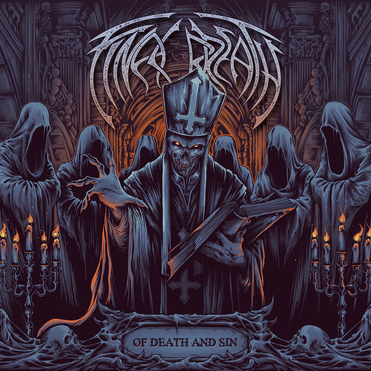 Final Breath – Of Death And Sin vinyl record cover