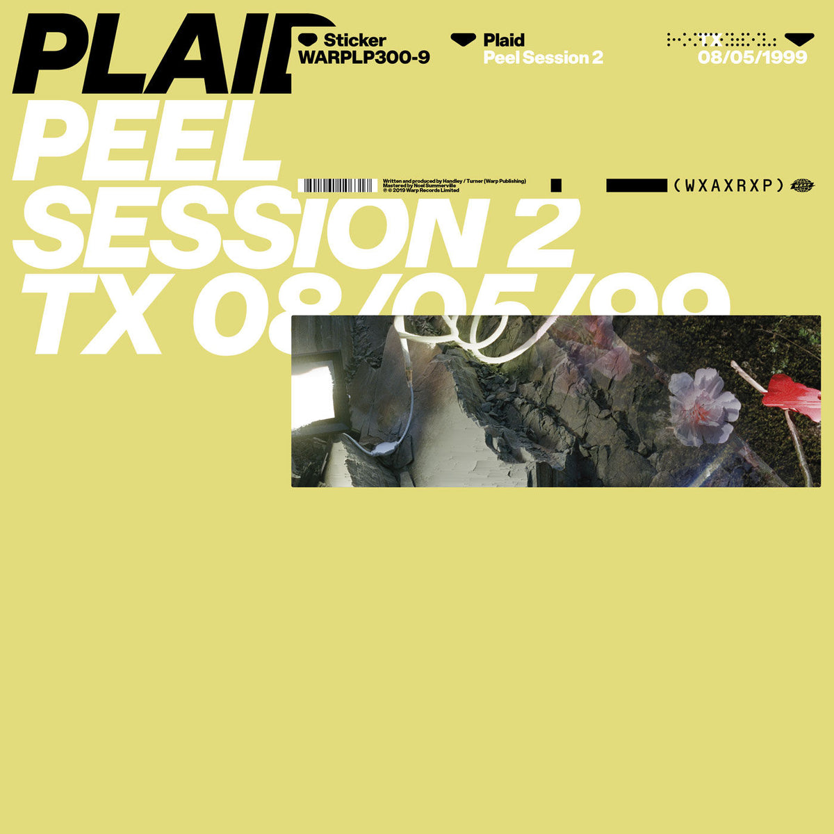 Plaid – Peel Session 2 vinyl cover