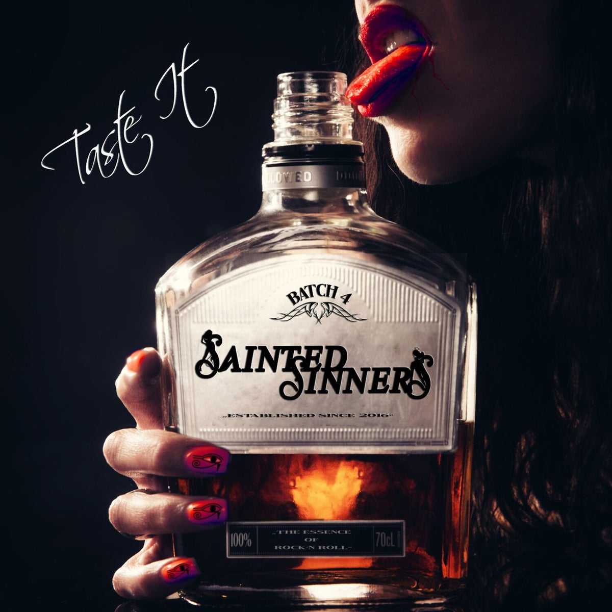 Sainted Sinners – Taste It vinyl record cover