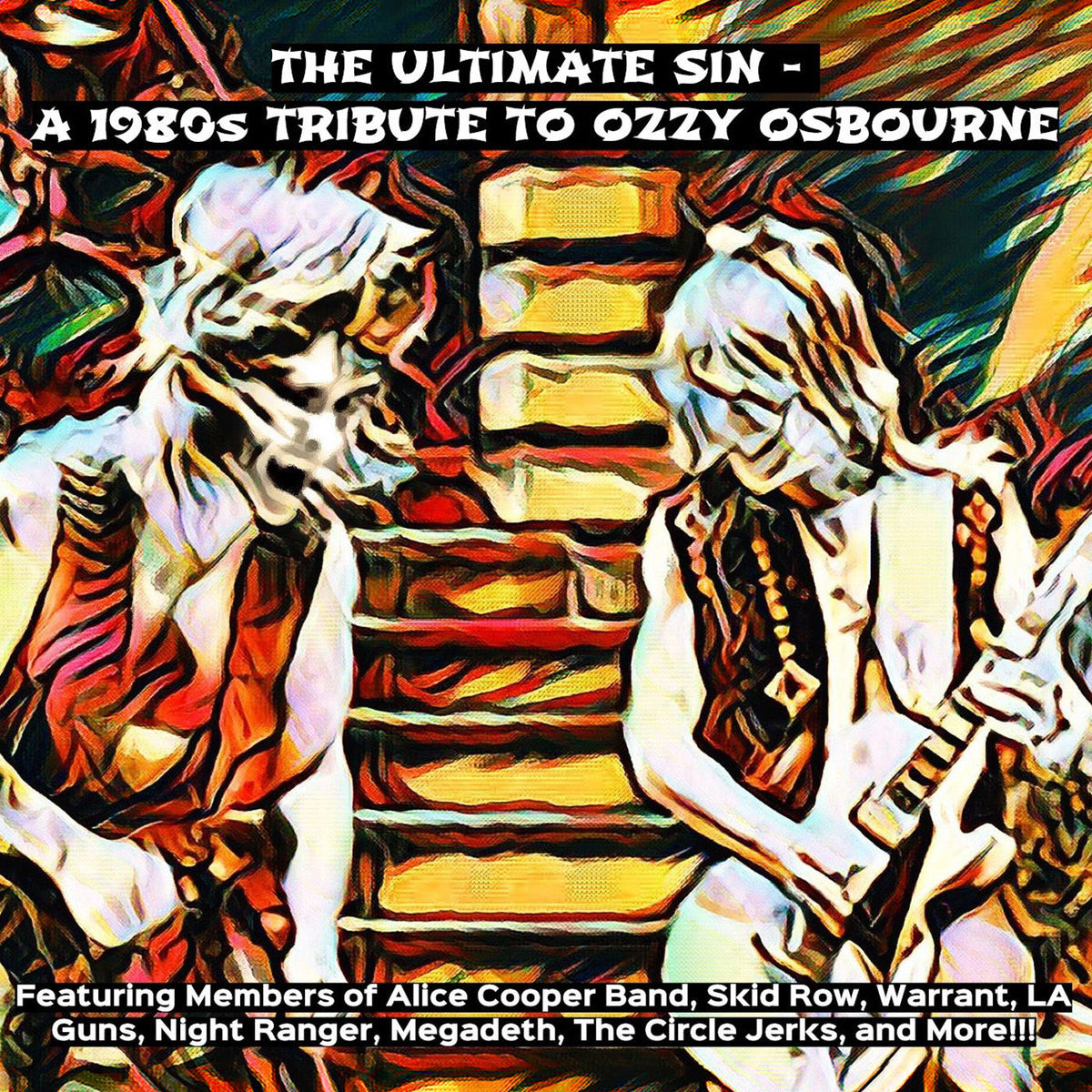Various Artists – Ultimate Tribute To Ozzy Osbourne vinyl record cover