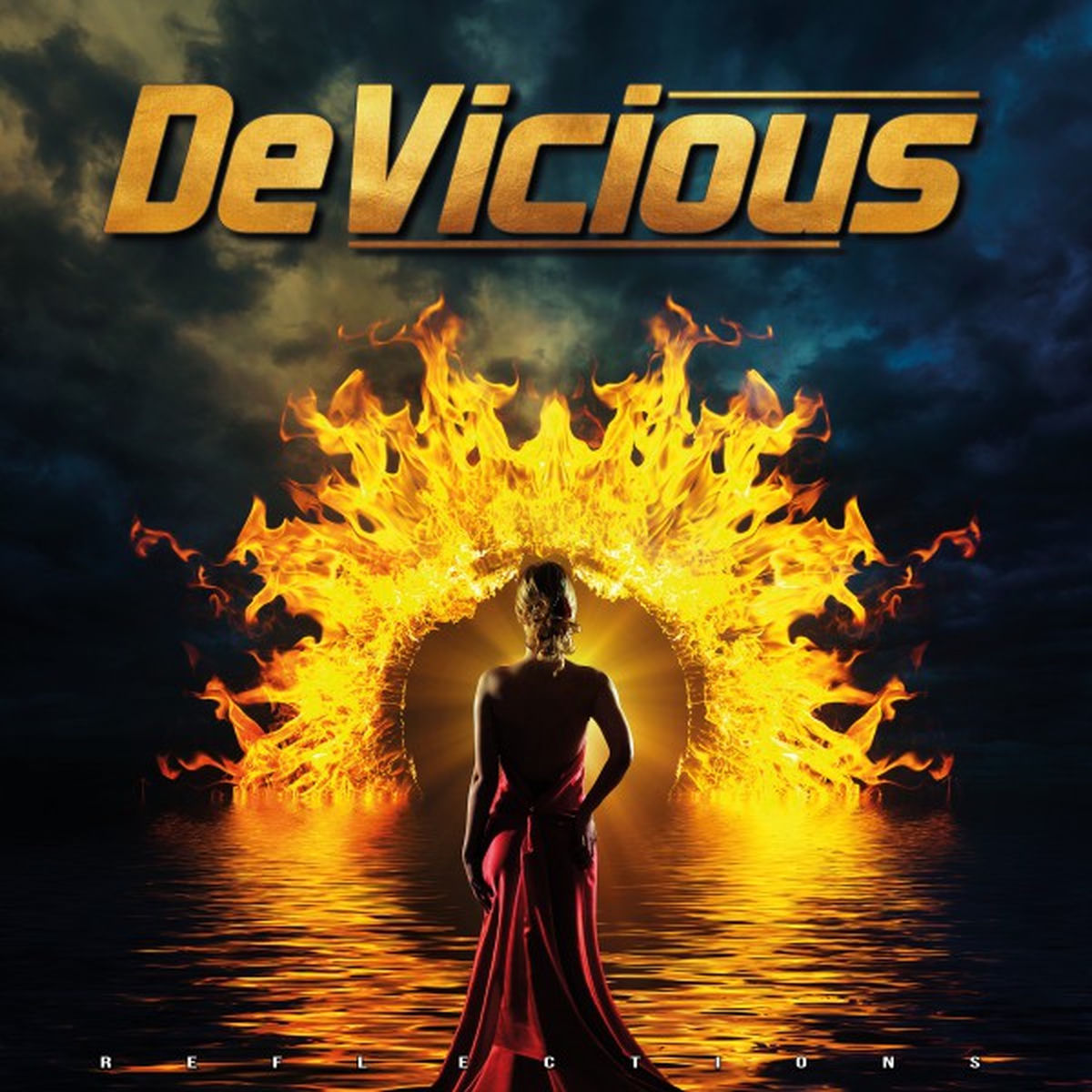 Devicious – Reflections vinyl record cover