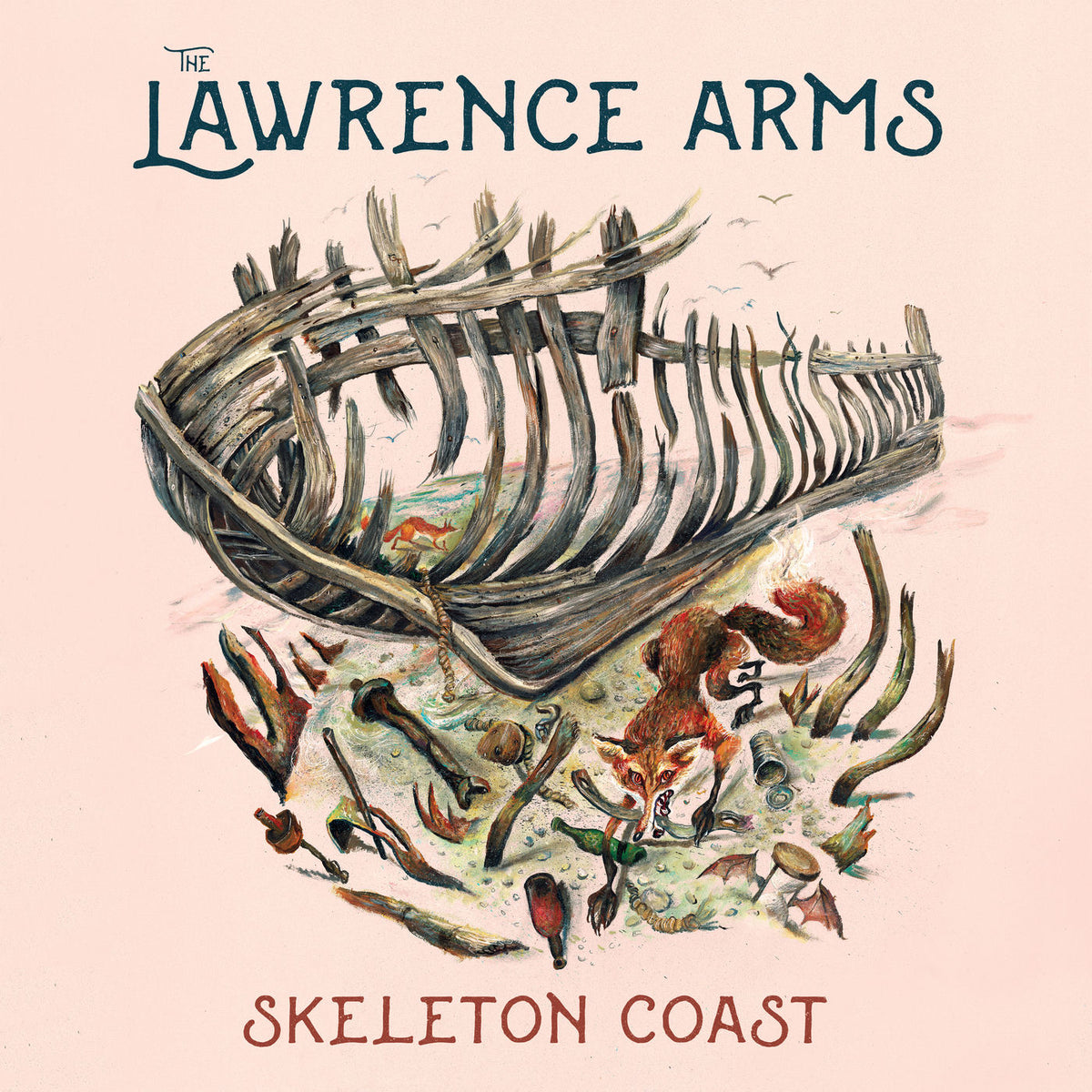 The Lawrence Arms – Skeleton Coast vinyl record cover