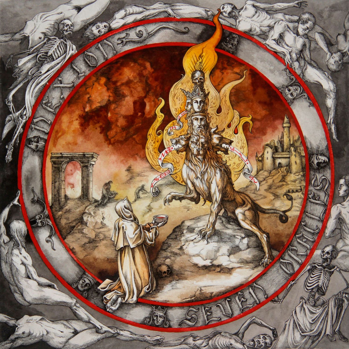 Nexion – Seven Oracles vinyl record cover