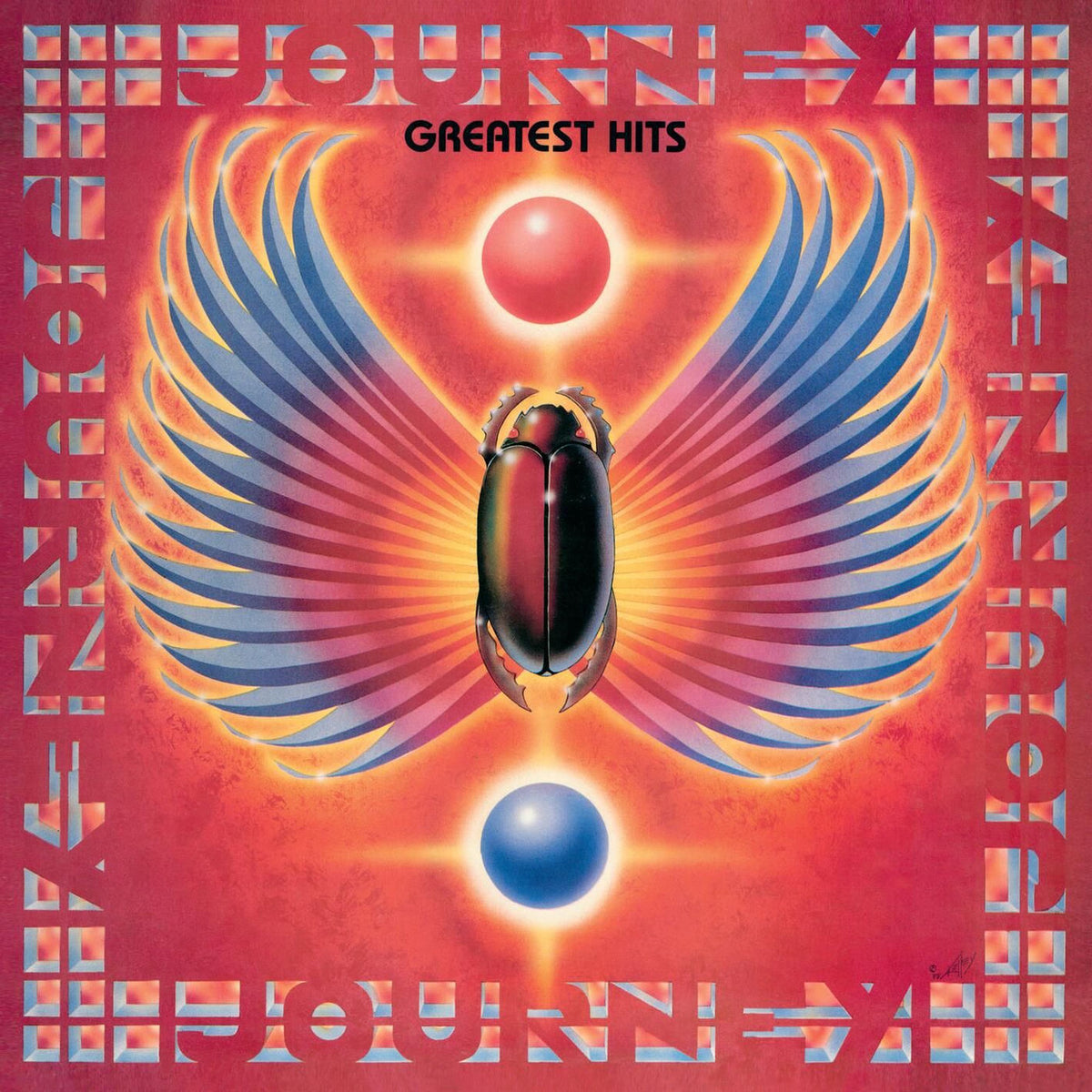 Journey – Greatest Hits vinyl record cover