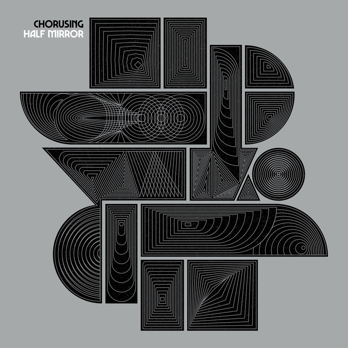 Chorusing – Half Mirror vinyl record cover