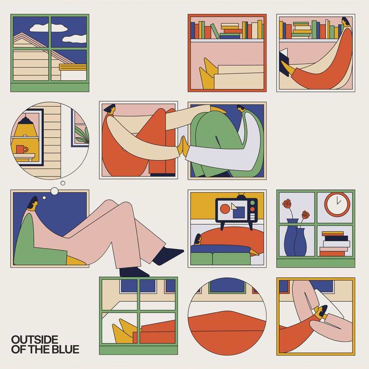 Spinn – Outside Of The Blue vinyl record cover