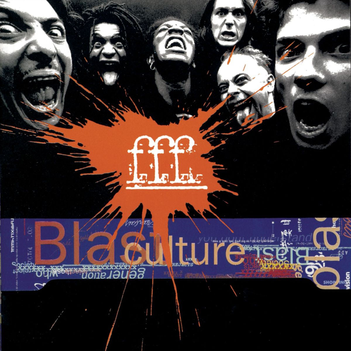 F.F.F. – Blast Culture vinyl record cover