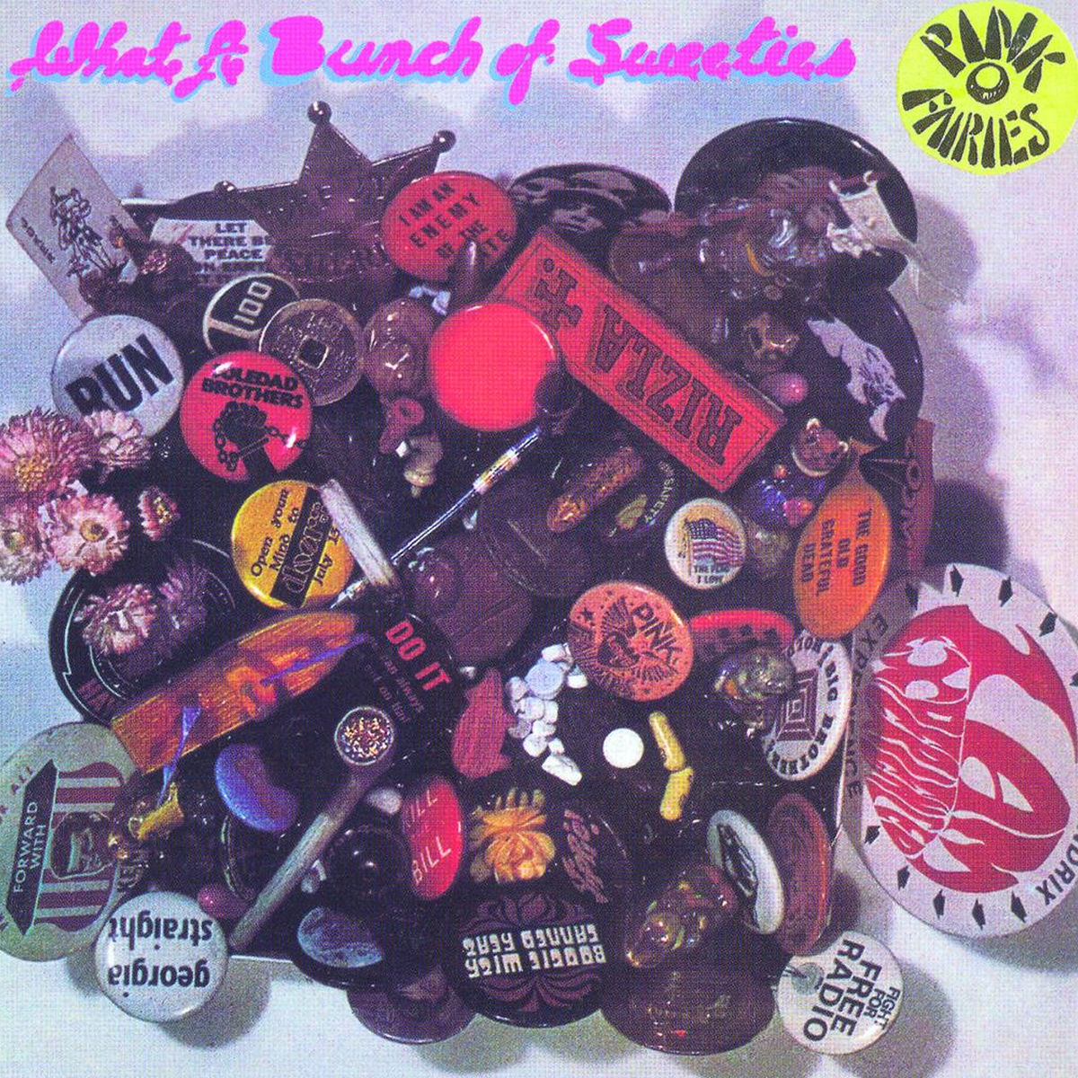 Pink Fairies – What a Bunch of Sweeties vinyl record cover