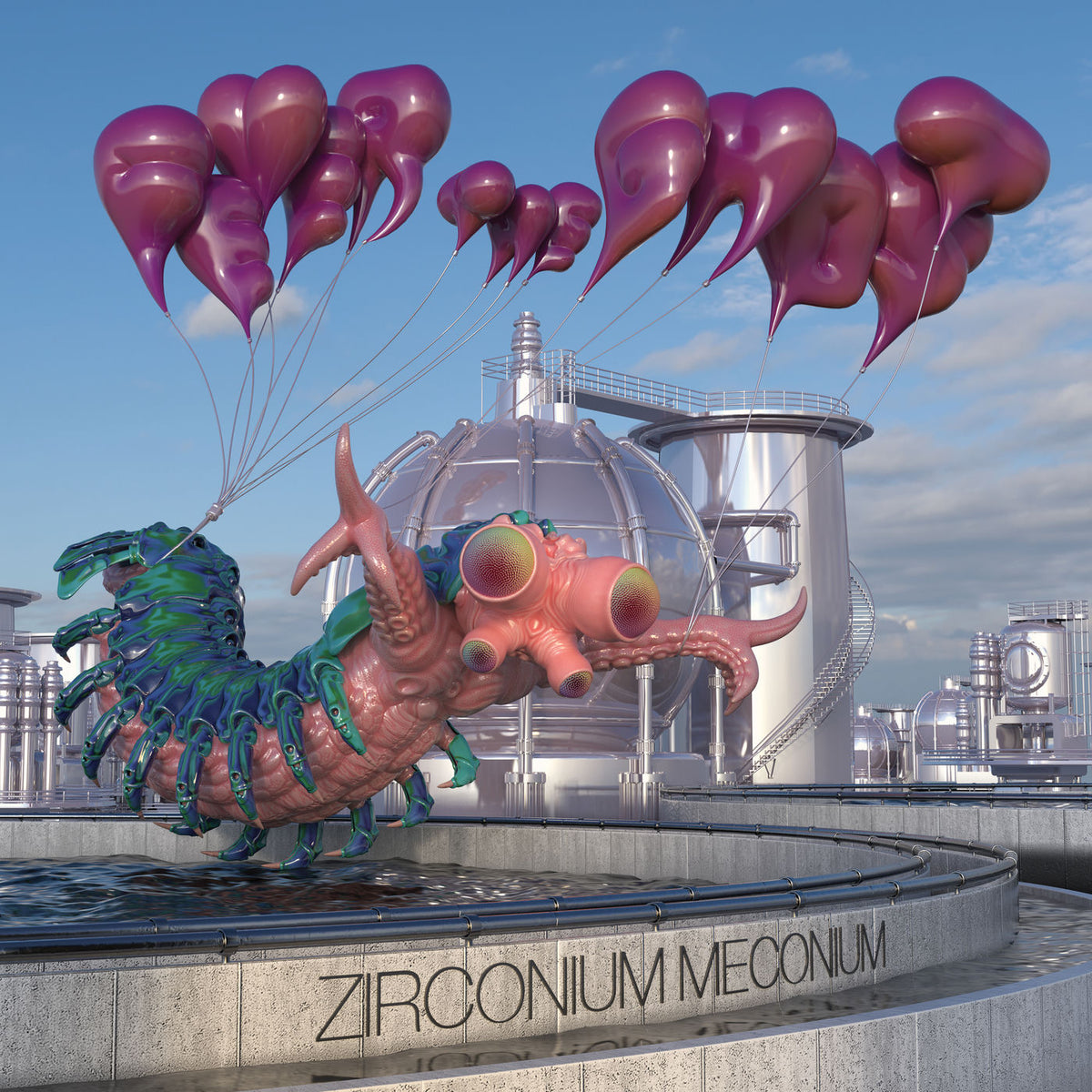 Fever The Ghost – Zirconium Meconium vinyl record cover