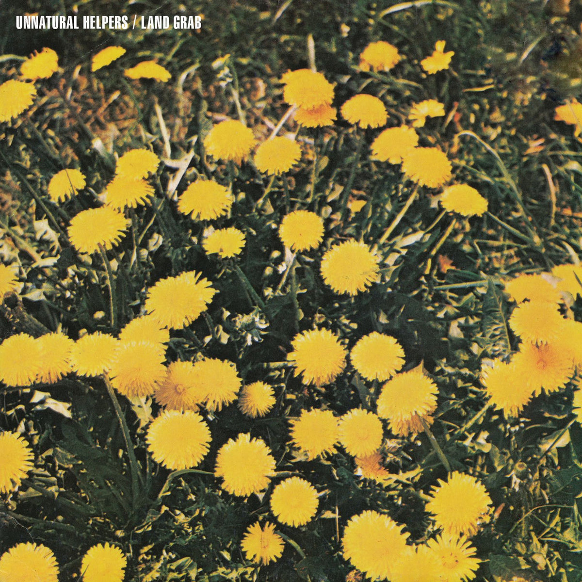 Unnatural Helpers – Land Grab vinyl record cover