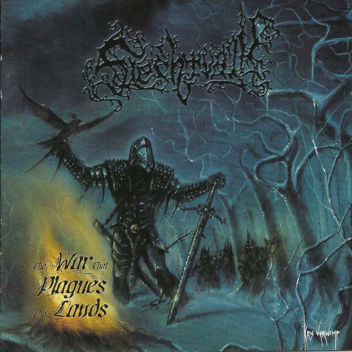 Slechtvalk – The War That Plagues The Lands vinyl record cover