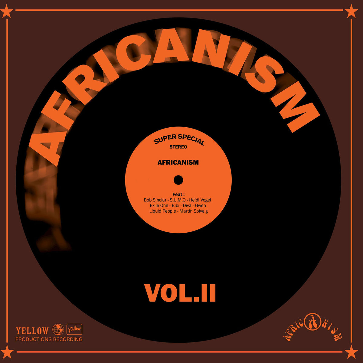 Africanism – Africanism Vol. 2 vinyl cover