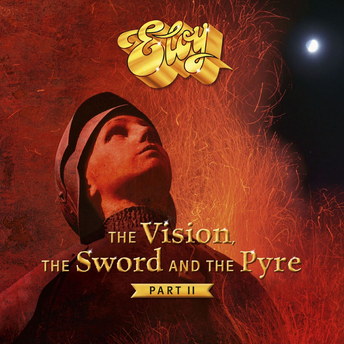 Eloy – The Vision, the Sword and the Pyre vinyl record cover