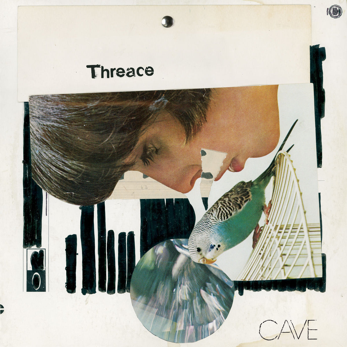 CAVE – Threace vinyl record cover