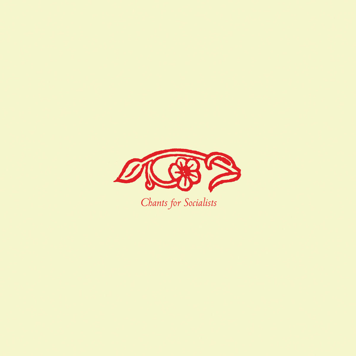 Darren Hayman – Chants for Socialists vinyl cover