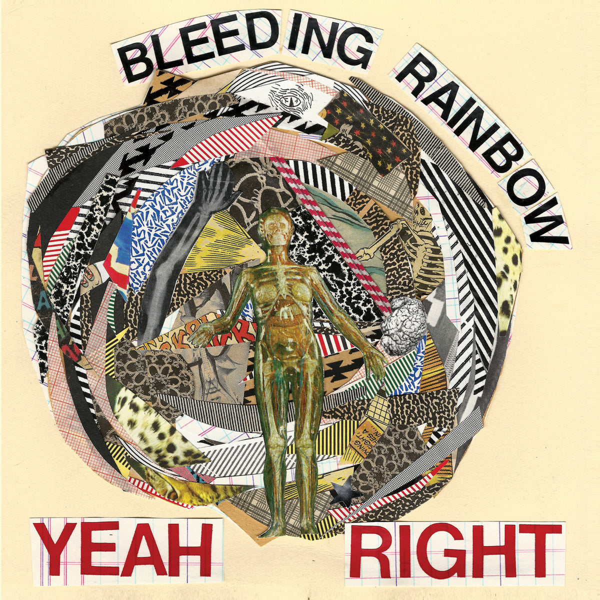 Bleeding Rainbow – Yeah Right vinyl record cover