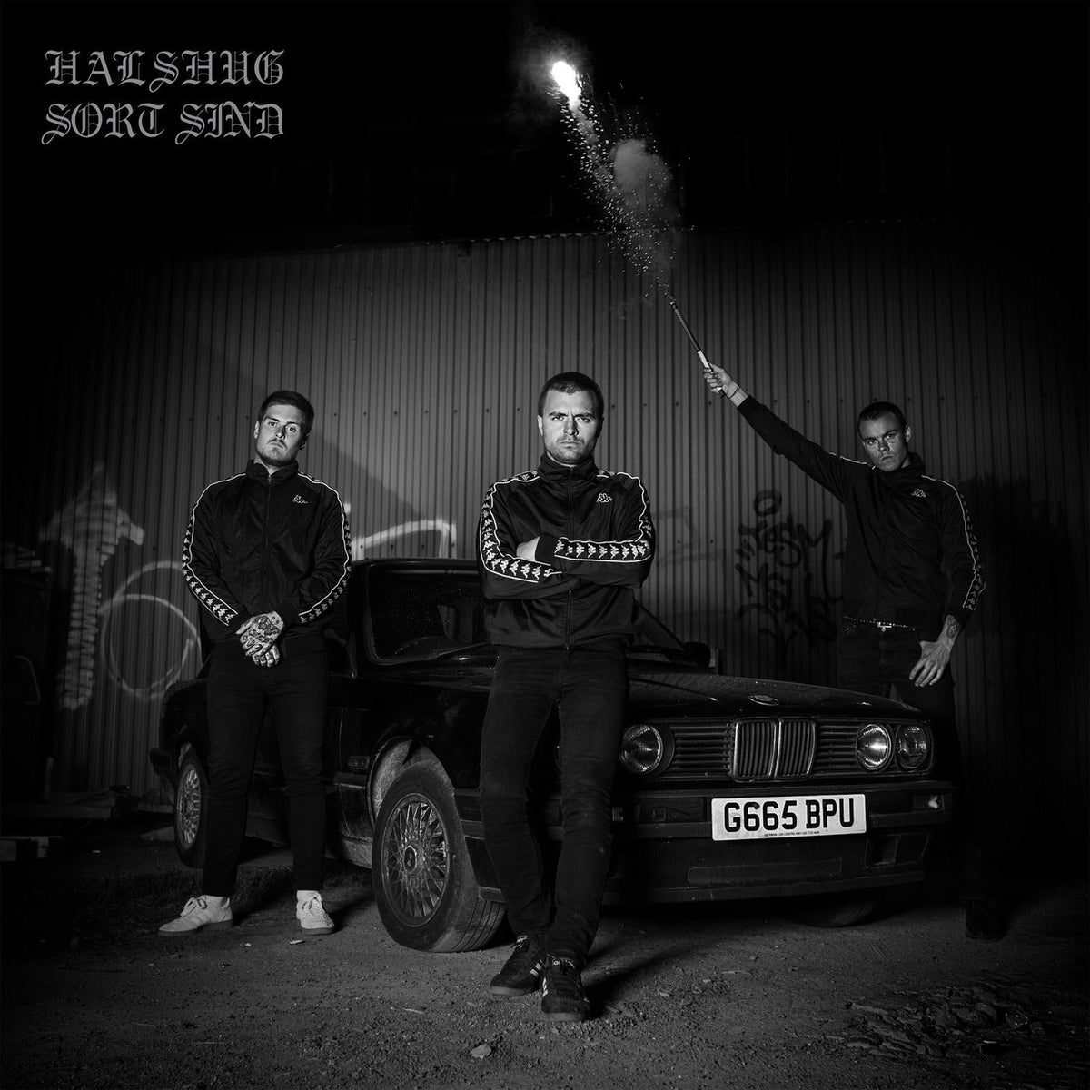 Halshug – Sort Sind vinyl record cover