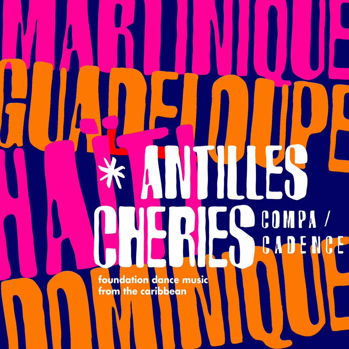 Various Artists – Antilles Cheries vinyl record cover