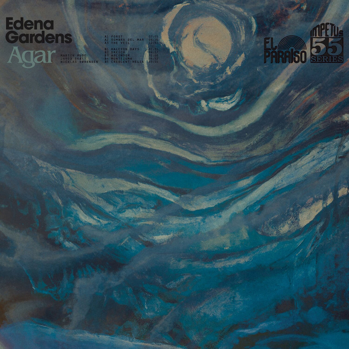 Edena Gardens – Agar vinyl record cover