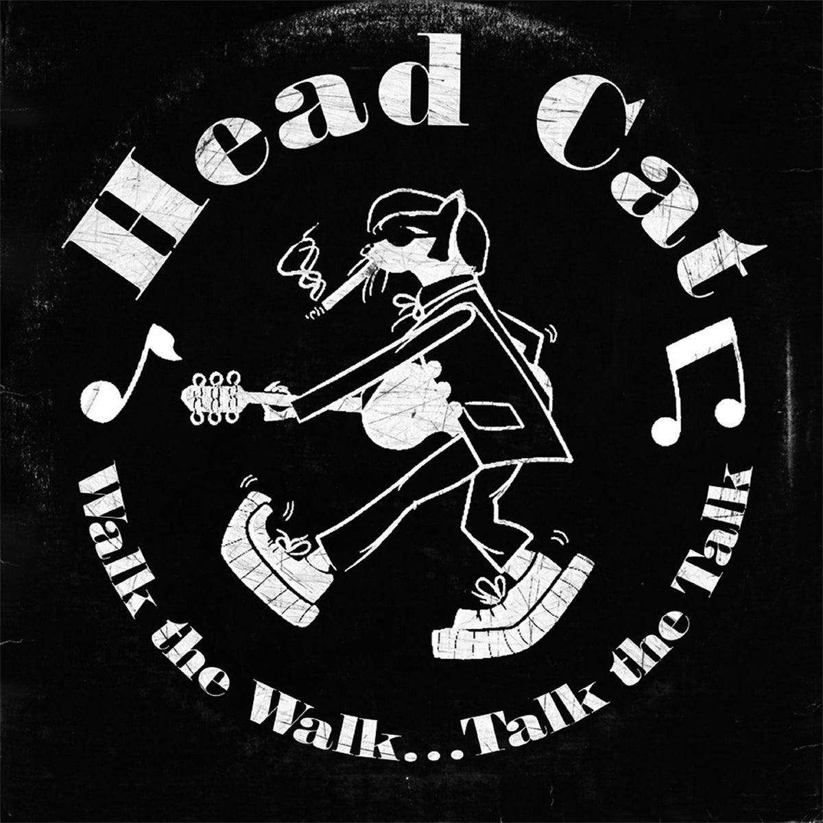 HeadCat – Walk the Walk... Talk the Talk vinyl record cover