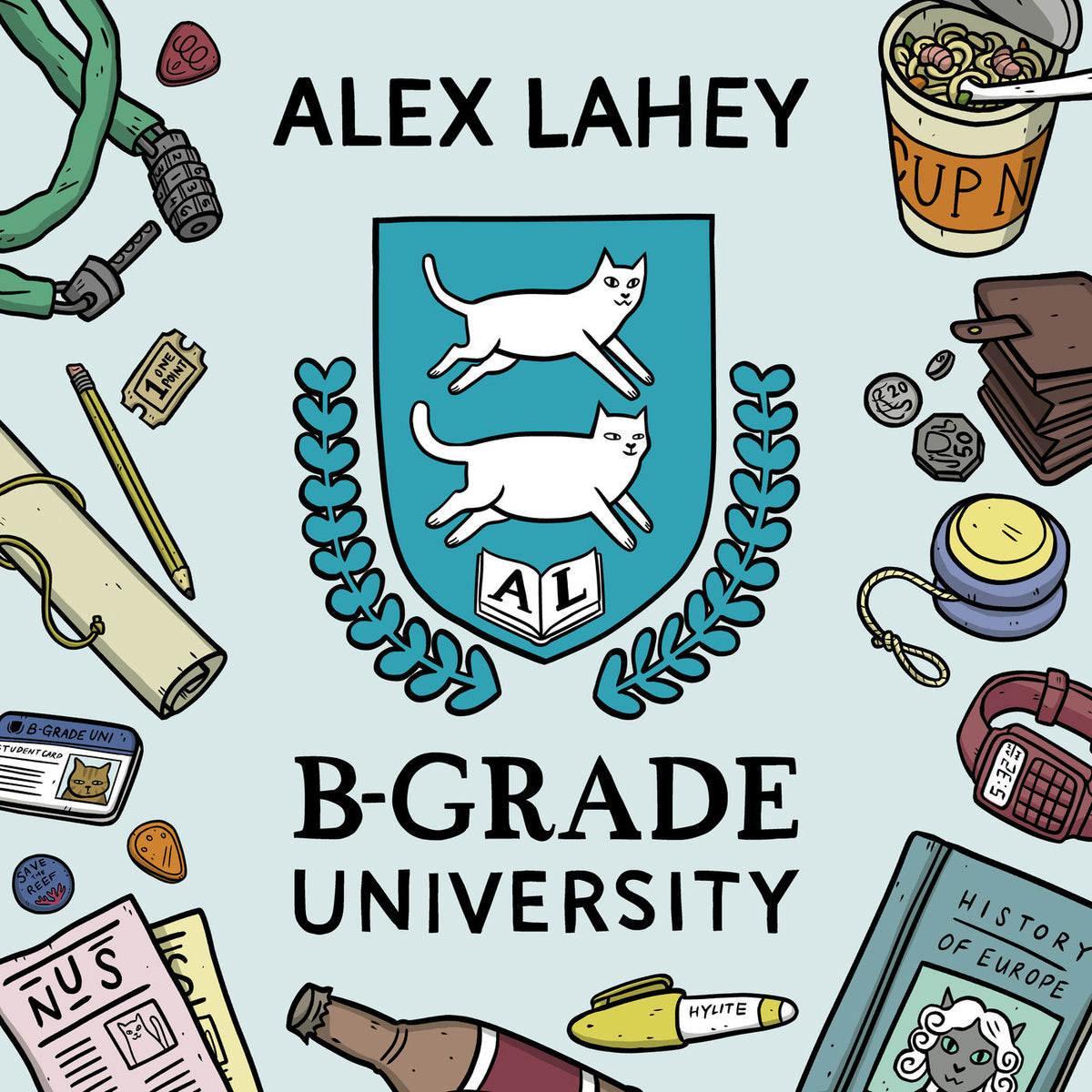 Alex Lahey – B-Grade University vinyl cover