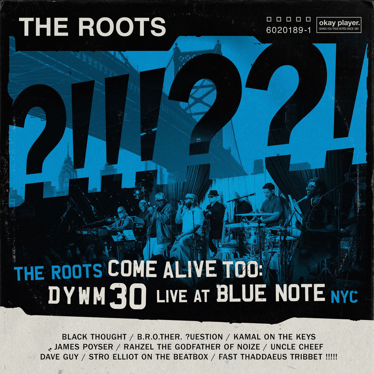 The Roots – The Roots Come Alive Too: DYWM30 Live at Blue Note NYC! vinyl record cover