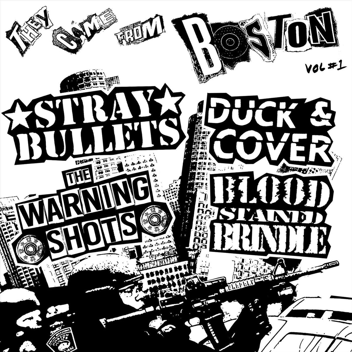 Various Artists – They Came from Boston vinyl record cover