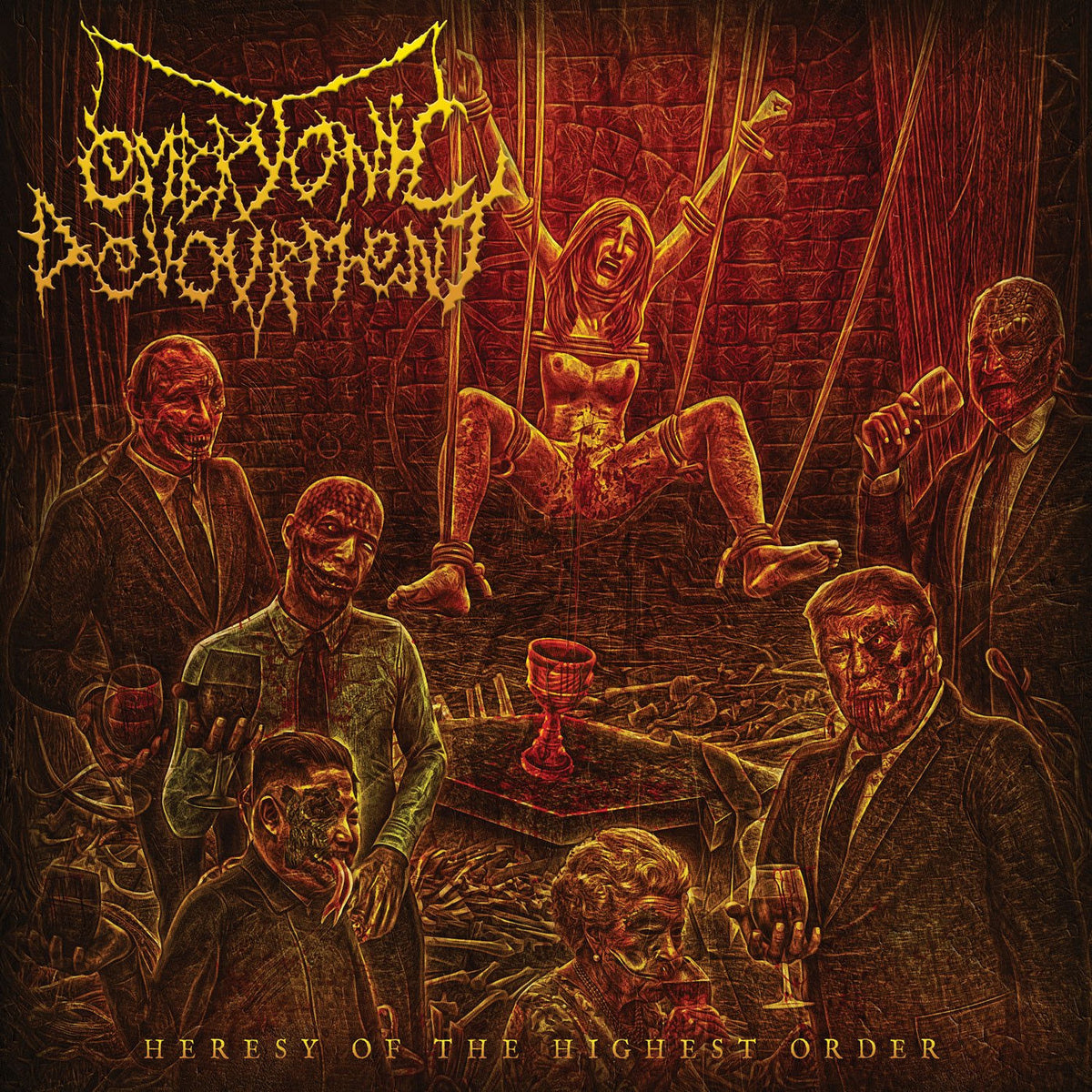 Embryonic Devourment – Heresy of the Highest Order vinyl record cover