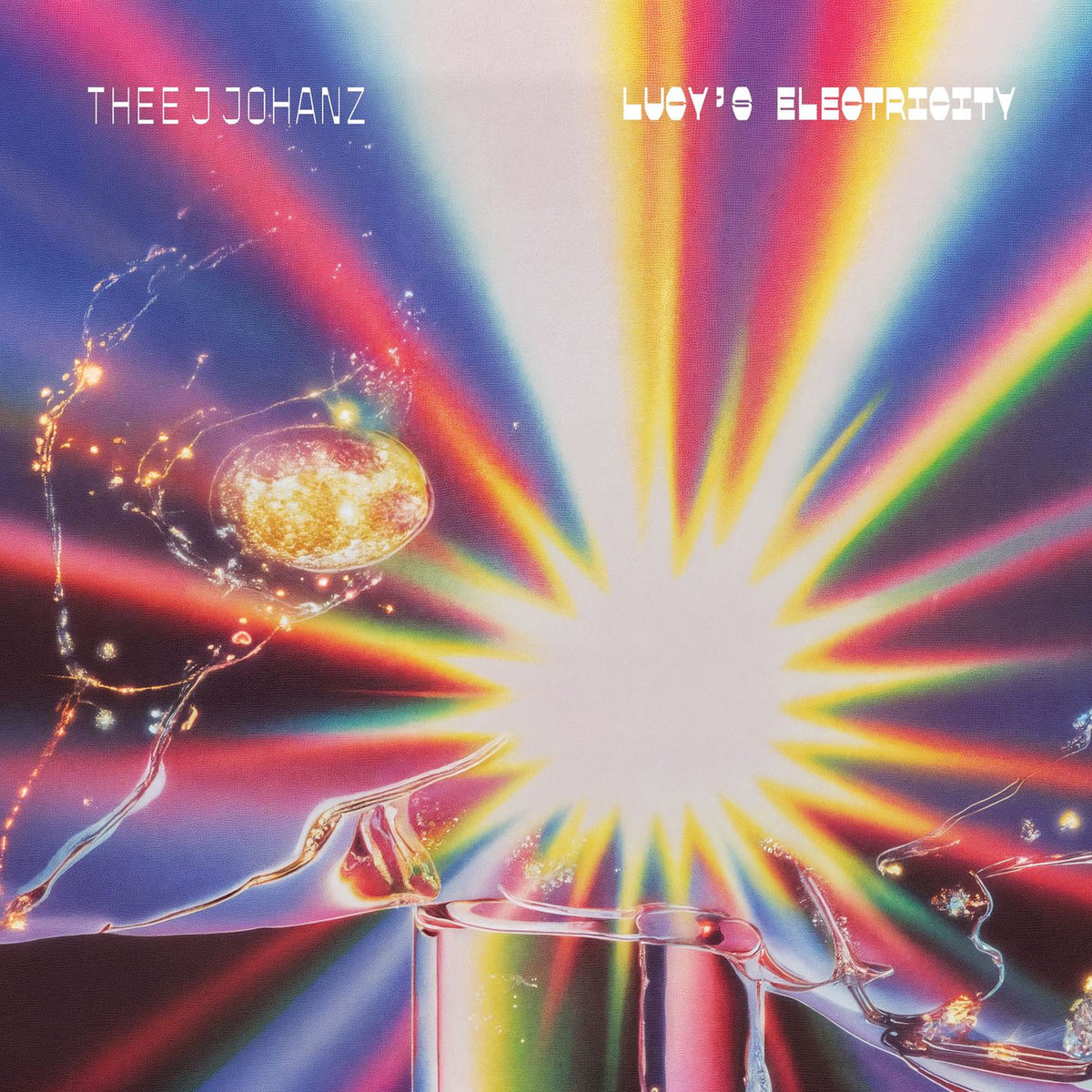 Thee J. Johanz – Lucy's Electricity vinyl cover