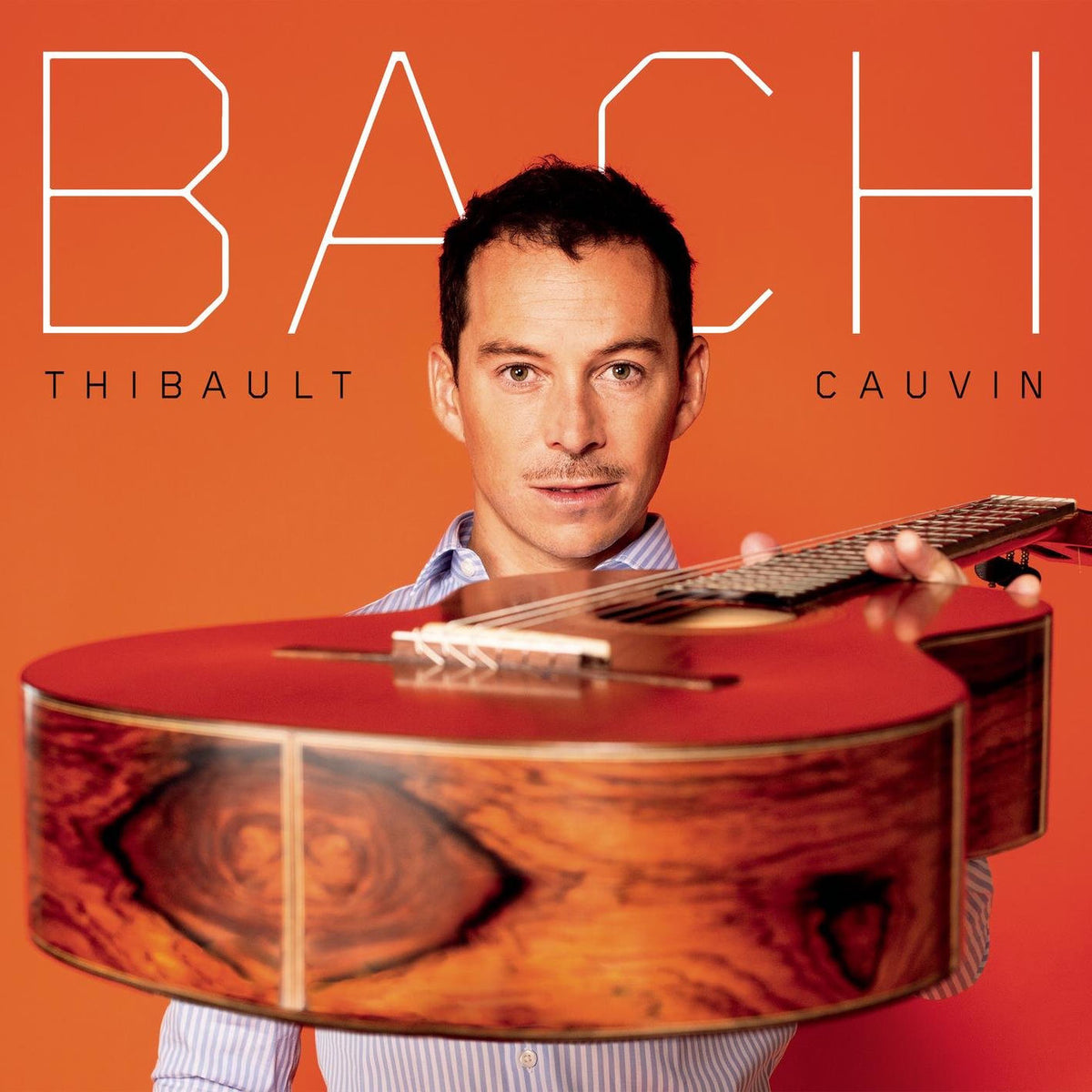 Thibault Cauvin – Bach vinyl record cover
