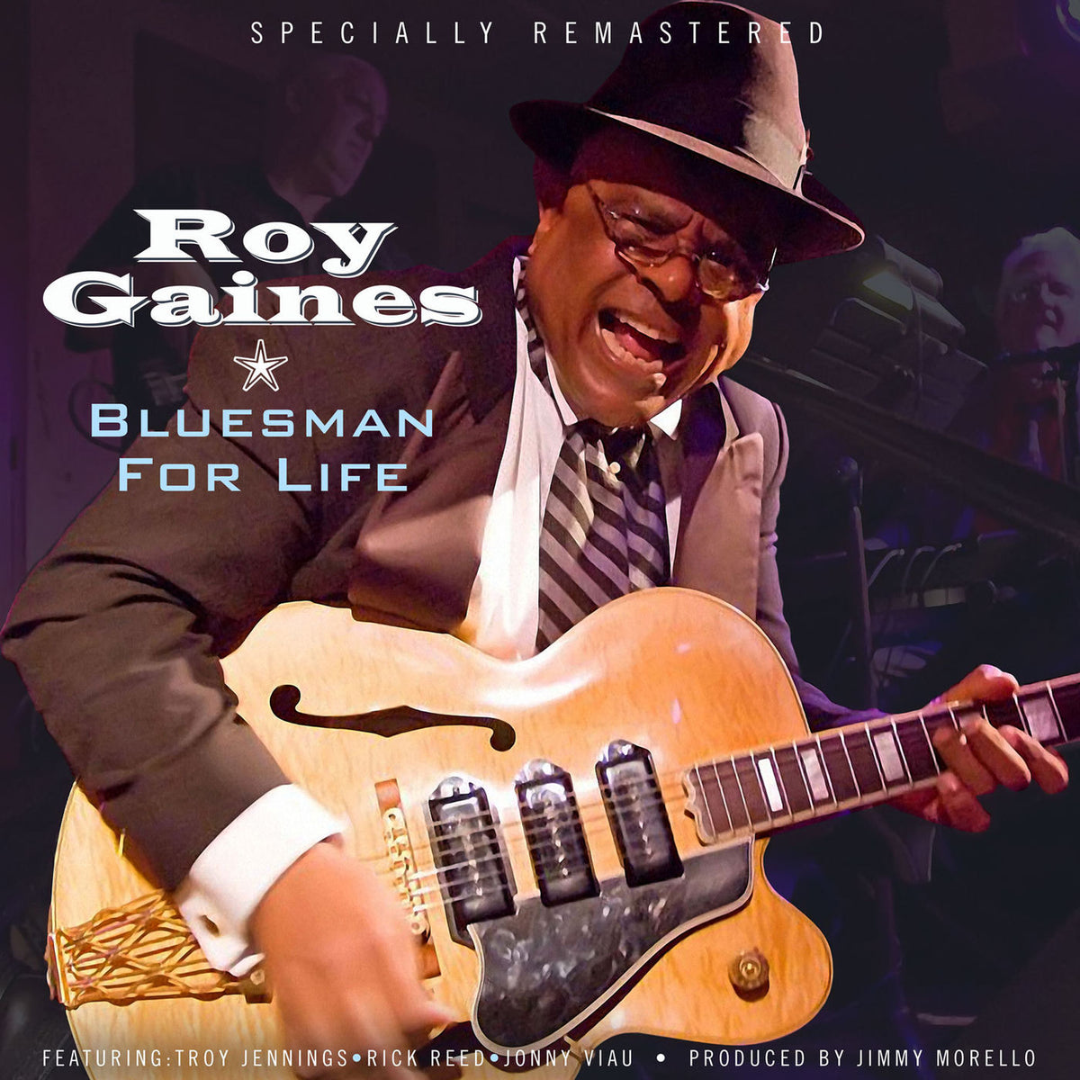 Roy Gaines – Bluesman for Life vinyl record cover