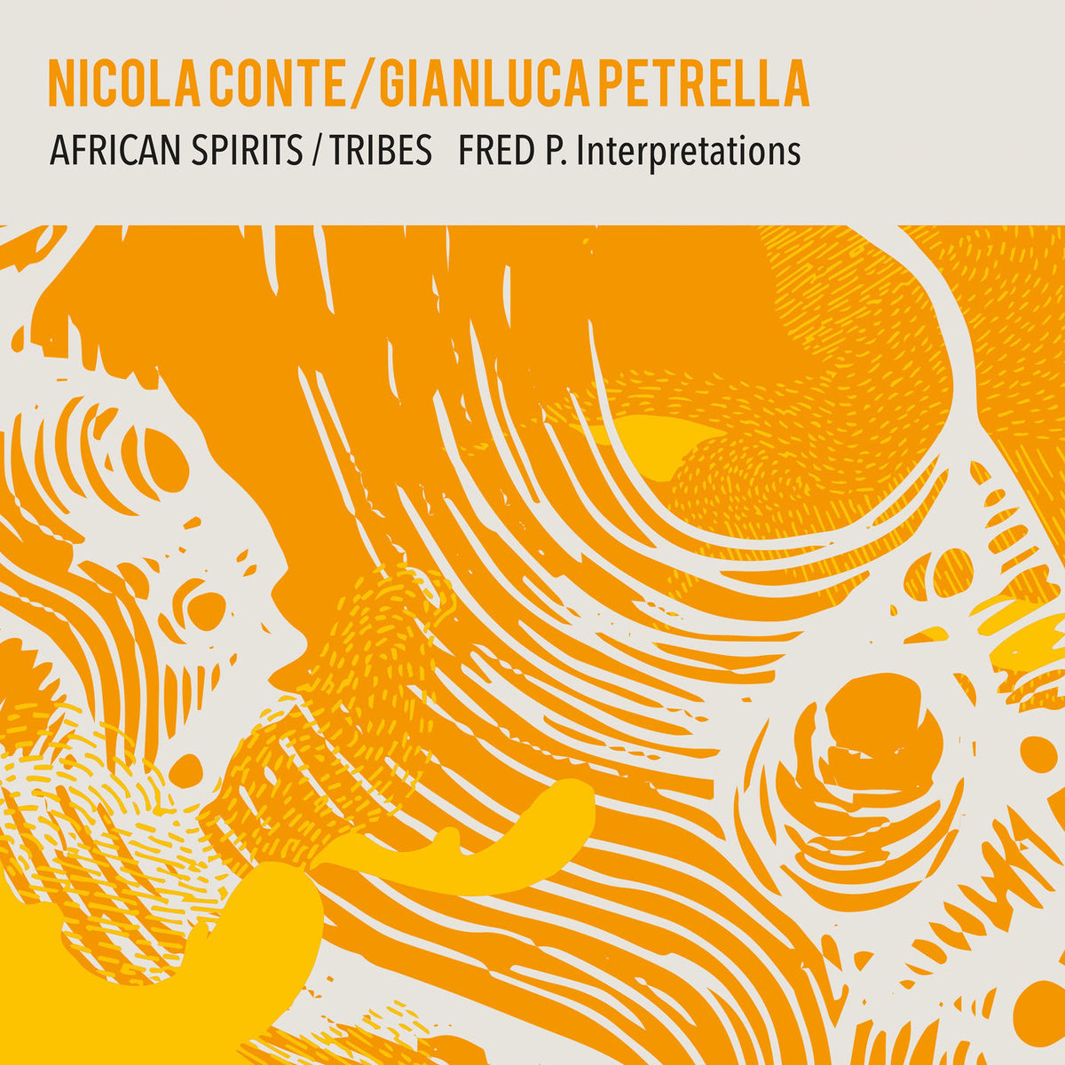 Nicola Conte – African Spirits / Tribes (Fred P Interpretation) vinyl cover