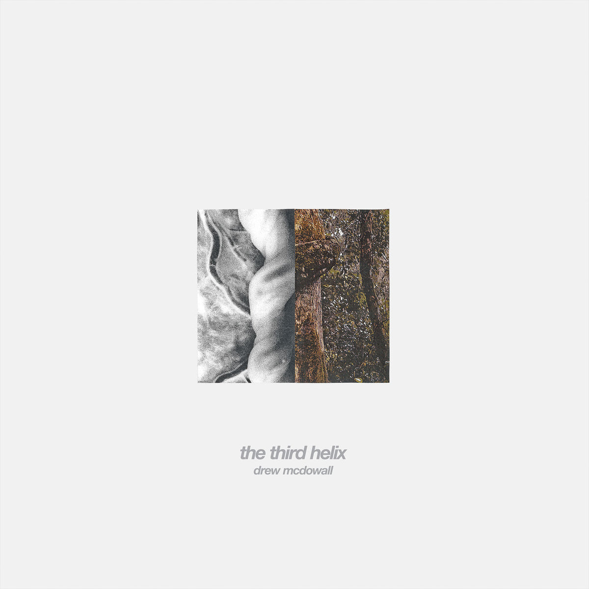 Drew McDowall – The Third Helix vinyl cover