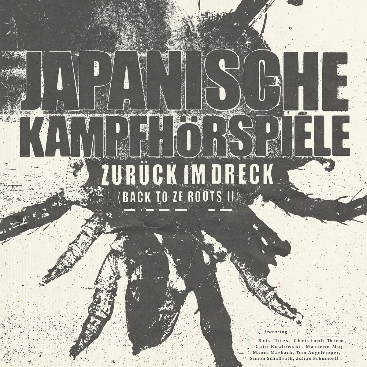 Japanische Kampfhorspiele – Zuruck Im Dreck vinyl record cover
