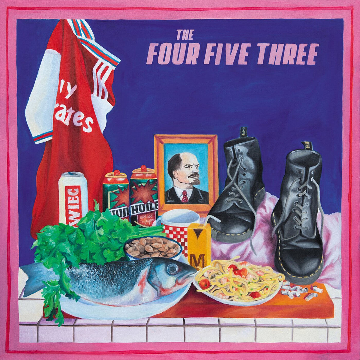 The Jacques – The Four Five Three vinyl record cover