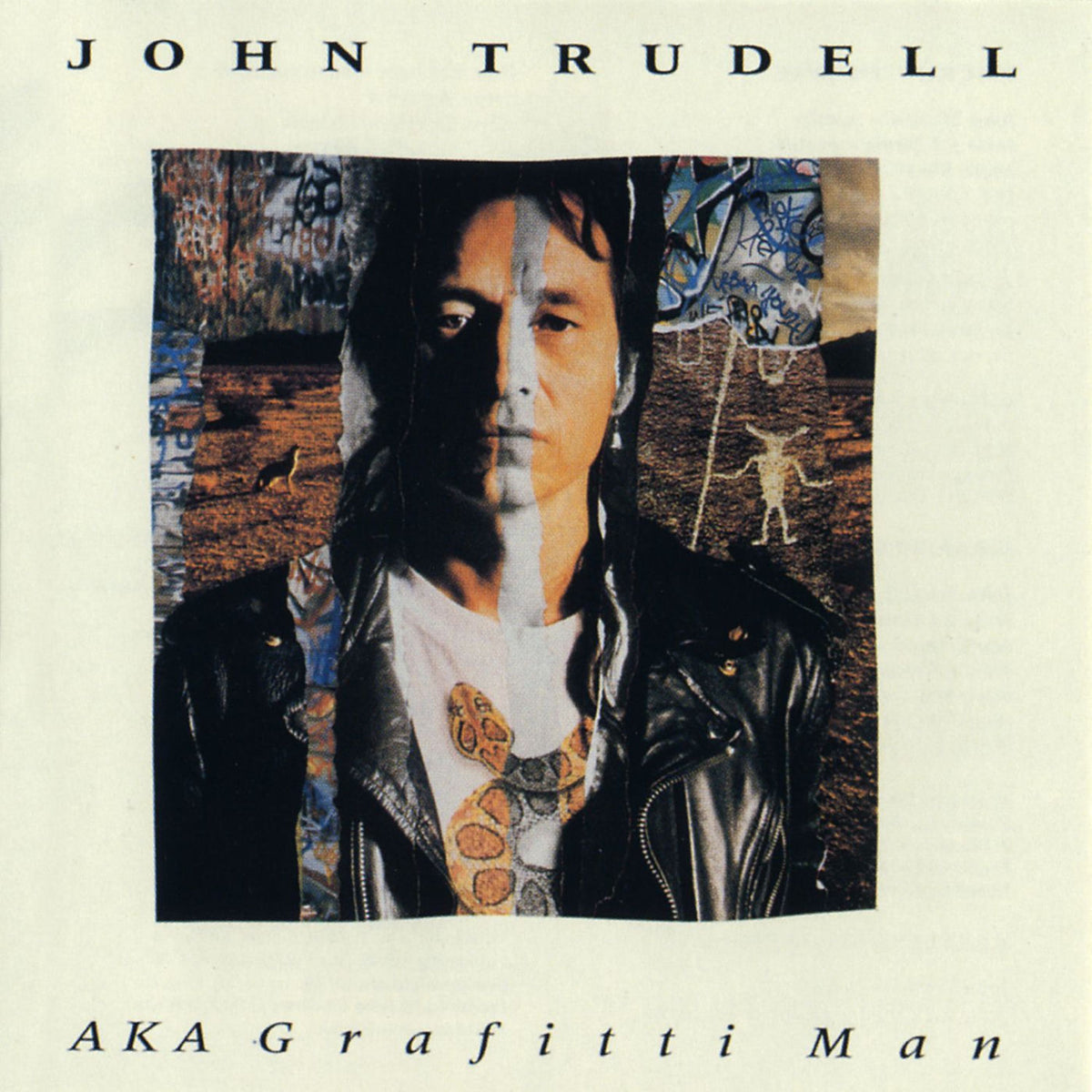 John Trudell – Aka Grafitti Man vinyl record cover