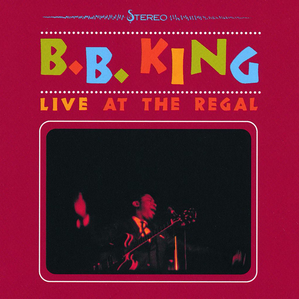 B.B. King – Live At The Regal vinyl record cover