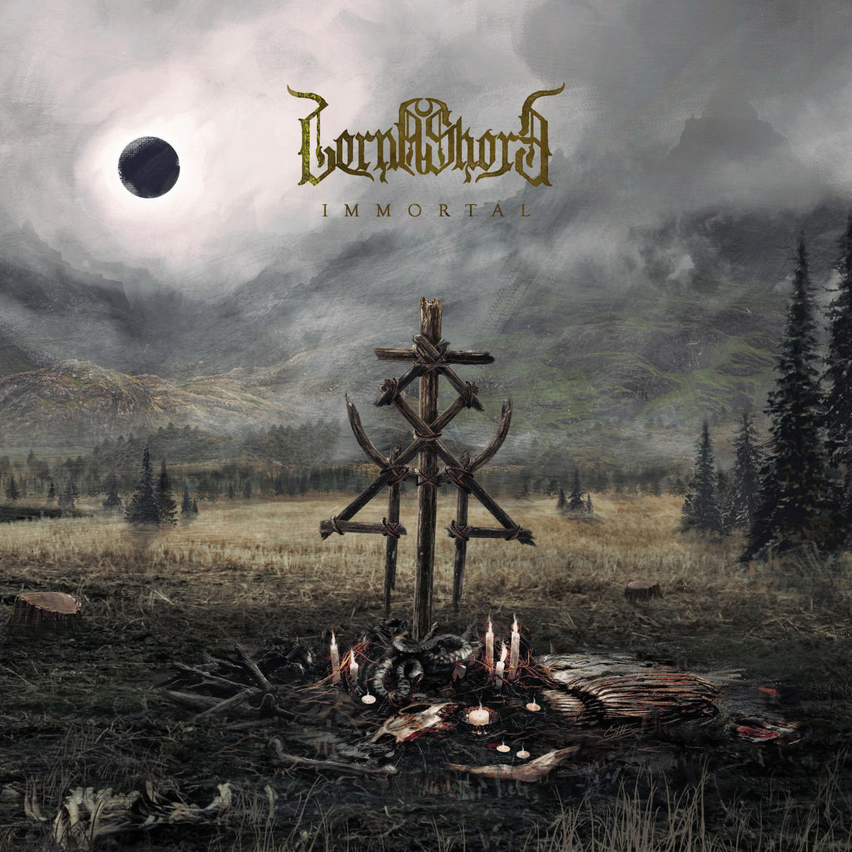 Lorna Shore – Immortal vinyl record cover